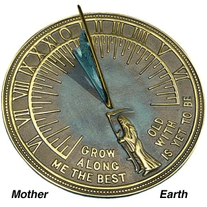 Mother Earth Sundial